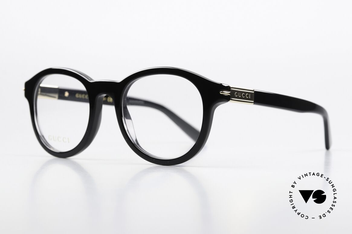 Gucci GG1503O Acetate With Golden Logo, stylish women's glasses and men's eyeglasses, Made for Men and Women
