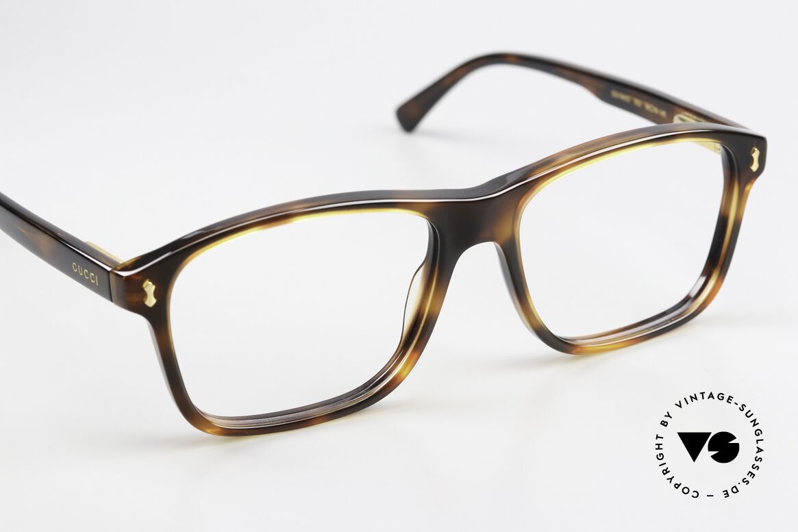 Gucci GG1045O Men's Acetate Frame Tortoise, unworn, including Gucci case & cleaning cloth, Made for Men