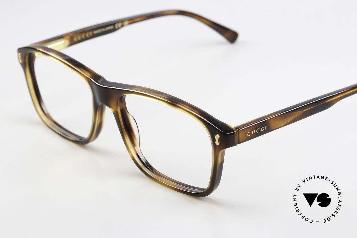 Gucci GG1045O Men's Acetate Frame Tortoise, very comfortable frame (quality: made in Japan), Made for Men