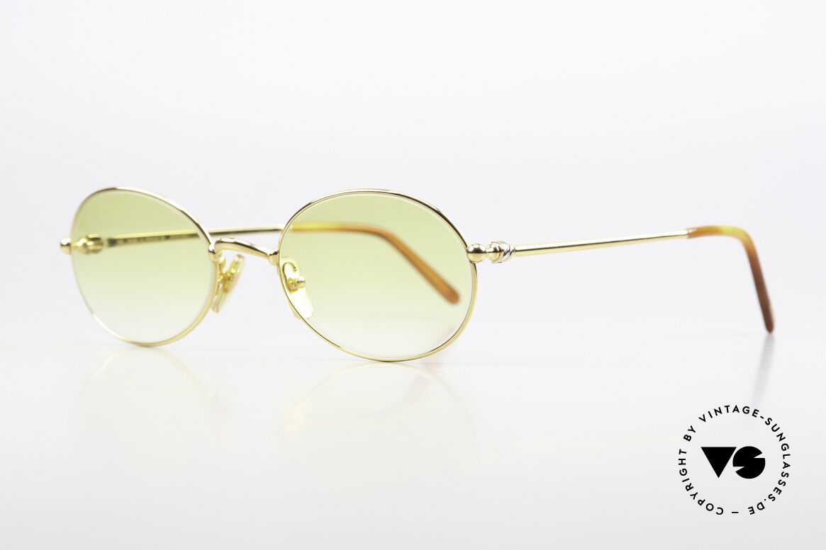 Cartier Saturne - L Oval 90's Luxury Sunglasses, Saturn: Ancient Roman god & planet in the Solar System, Made for Men and Women