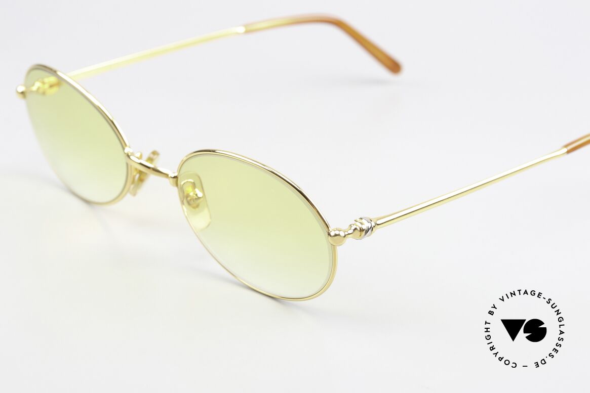 Cartier Saturne - L Oval 90's Luxury Sunglasses, 2nd hand, but in absolutely mint condition; scratch-free, Made for Men and Women
