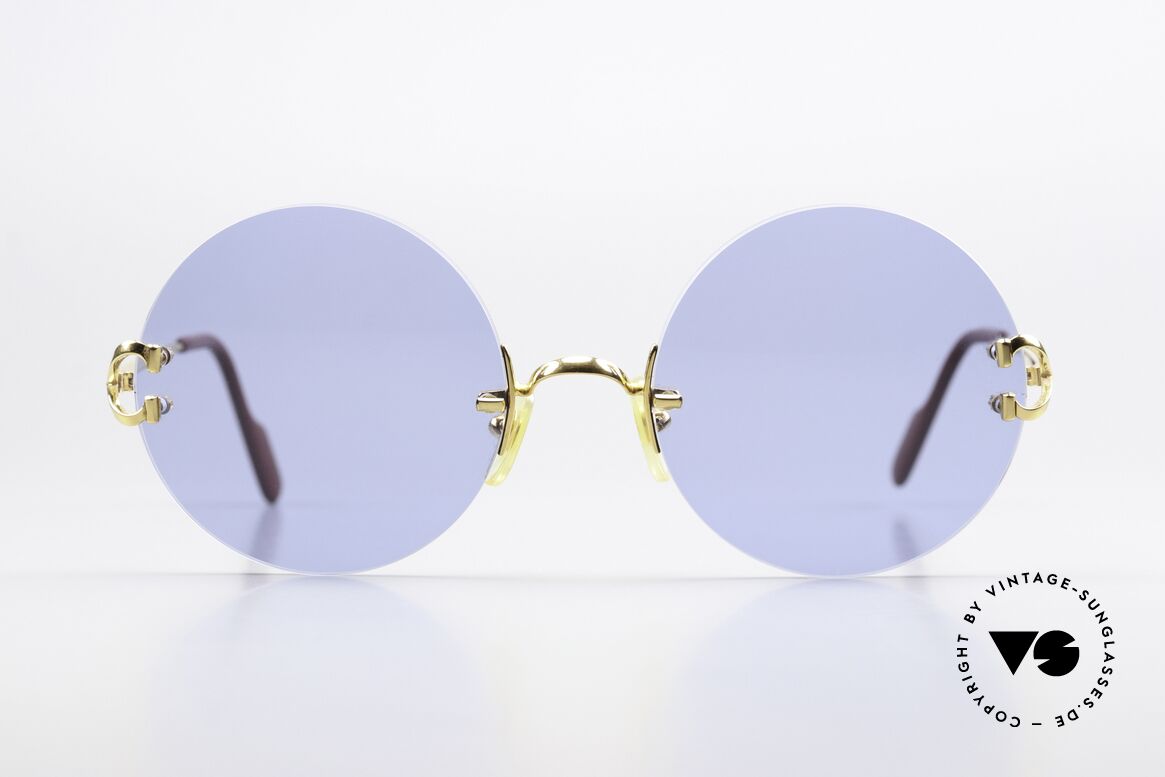 Cartier Madison 55 Customized 55mm Lenses, customized version in LARGE size (55mm lenses), Made for Men and Women