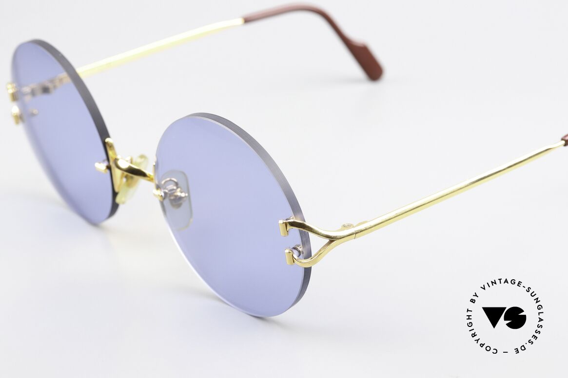 Cartier Madison 55 Customized 55mm Lenses, this makes the entire model 140mm wide (LARGE), Made for Men and Women