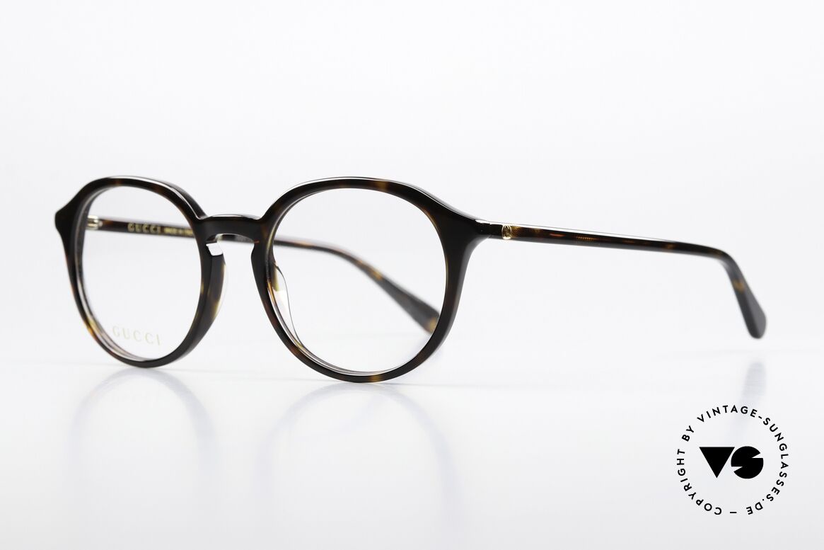 Gucci GG1004O Noble Panto Eyewear Unisex, timeless eyewear design for ladies & gentlemen, Made for Men and Women