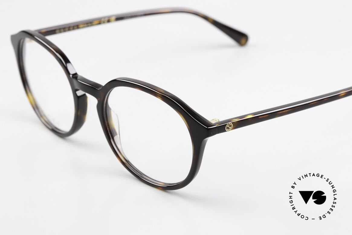 Gucci GG1004O Noble Panto Eyewear Unisex, very comfortable frame (quality: made in Italy), Made for Men and Women