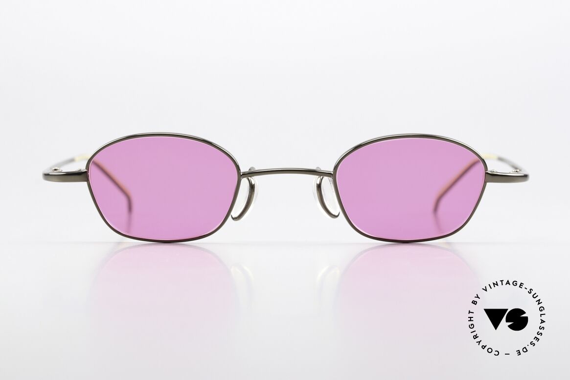 Christian Roth 14007 Avantgarde Sunglasses 2000, small titanium frame, size 40/25, made in Japan, Made for Men and Women