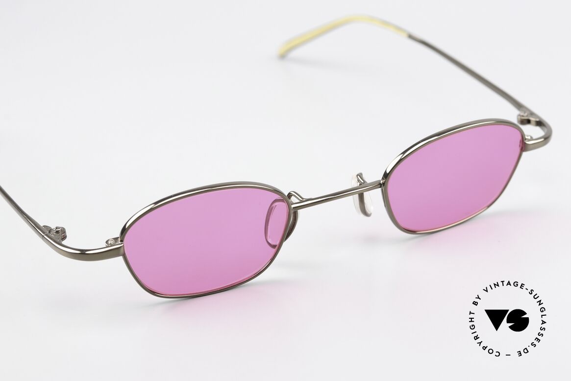 Christian Roth 14007 Avantgarde Sunglasses 2000, (the small frame is ideal for high prescriptions), Made for Men and Women