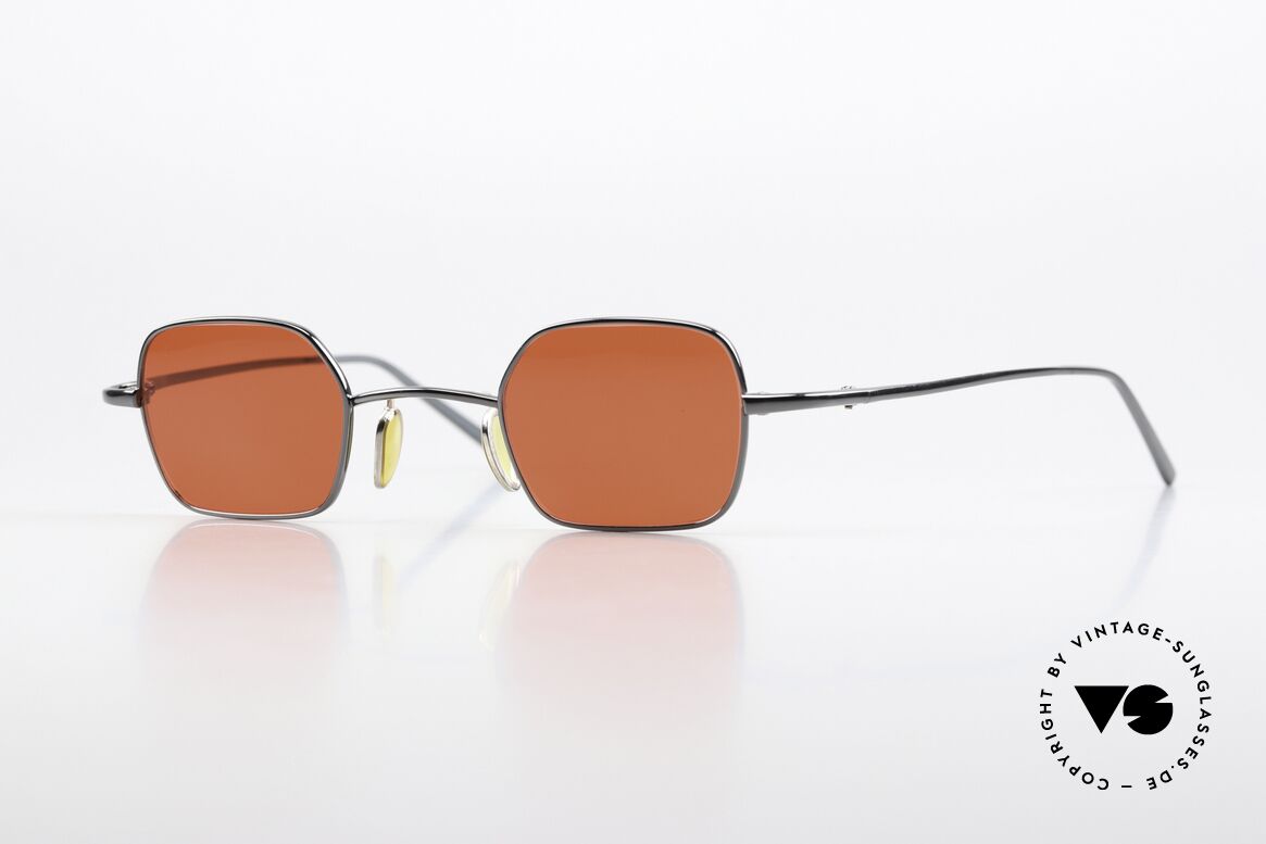 Christian Roth 14004 Titan Shades Blood Orange, avant-garde vintage sunglasses by Christian Roth, Made for Men and Women