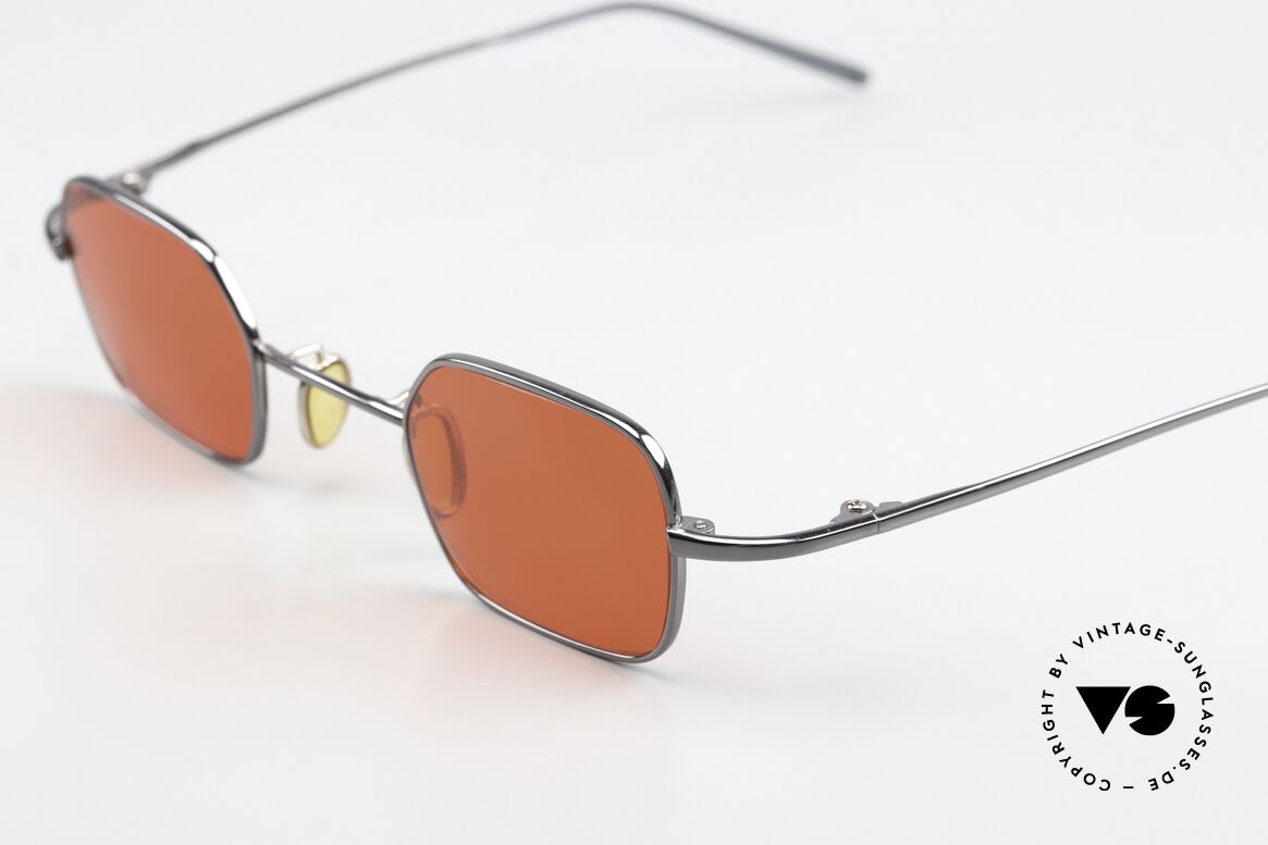 Christian Roth 14004 Titan Shades Blood Orange, sun lenses (100% UV) can be replaced if needed, Made for Men and Women