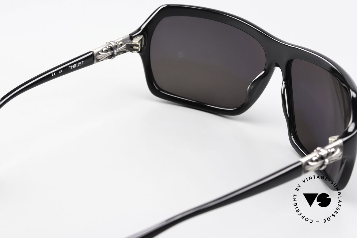 Chrome Hearts Thrust Biker Shades Sterling Silver, Size: small, Made for Men and Women