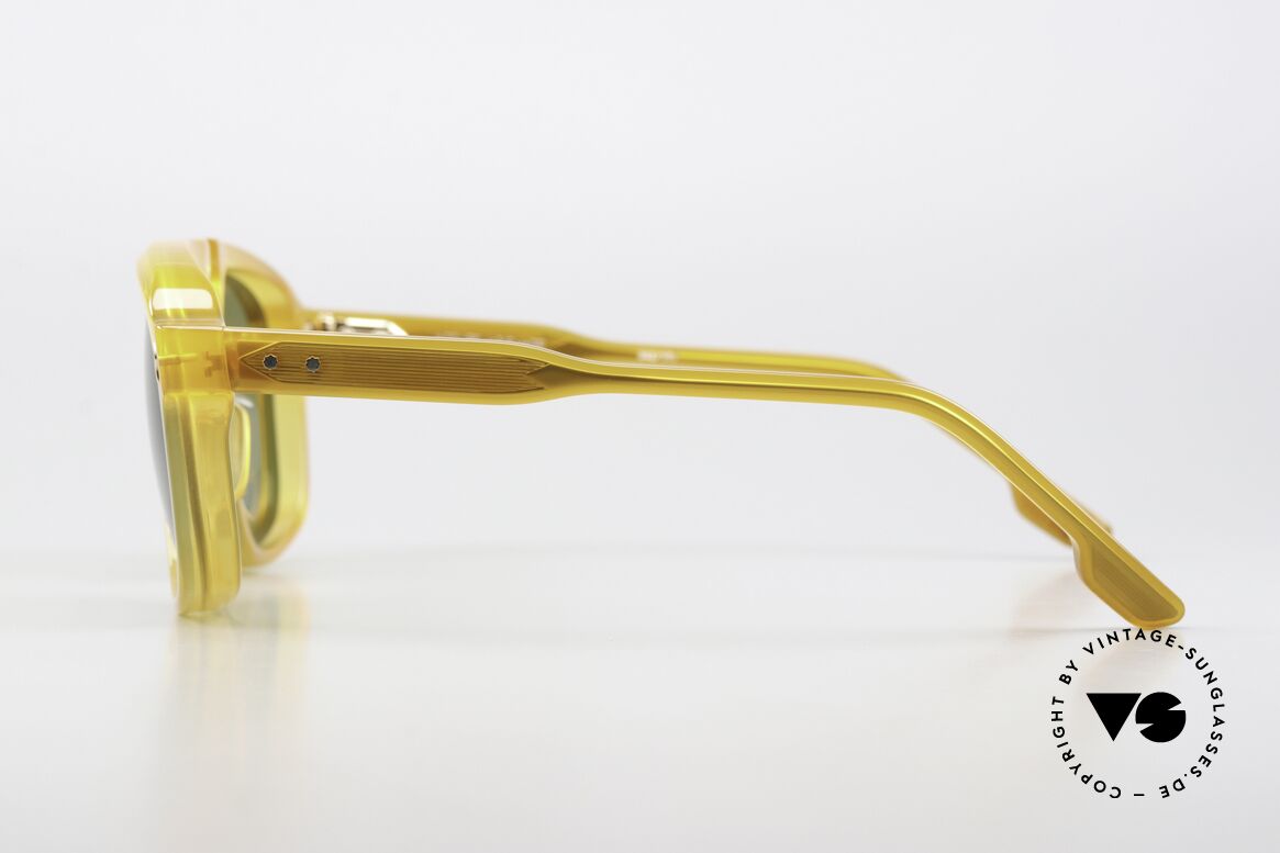 Jacques Marie Mage Leonard Limited Edition In Honey, this is eyewear craftsmanship in another dimension, Made for Men