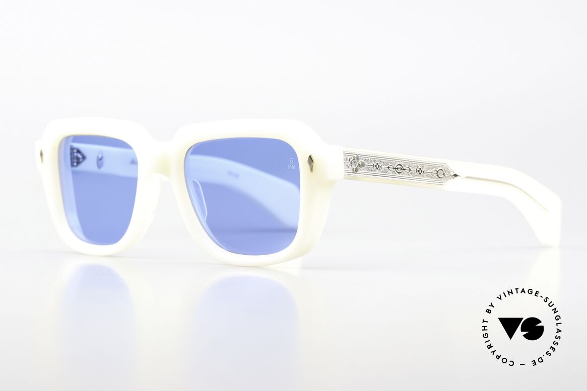 Jacques Marie Mage Taos Limited Edition In Mykonos, color: Mykonos, blue CR39 sun lens, size 55/17, Made for Men and Women
