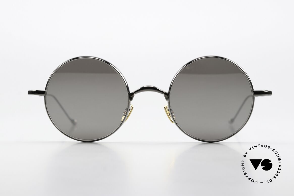 Jacques Marie Mage Diana With Mirrored Sun Lenses, strictly limited beta titanium sunglasses; 48-22, Made for Men and Women