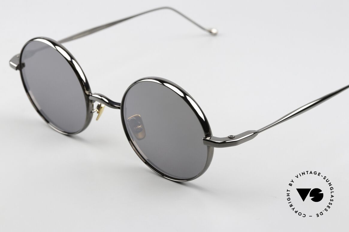 Jacques Marie Mage Diana With Mirrored Sun Lenses, JMM describes the color as Black Chrome Mirror Black, Made for Men and Women