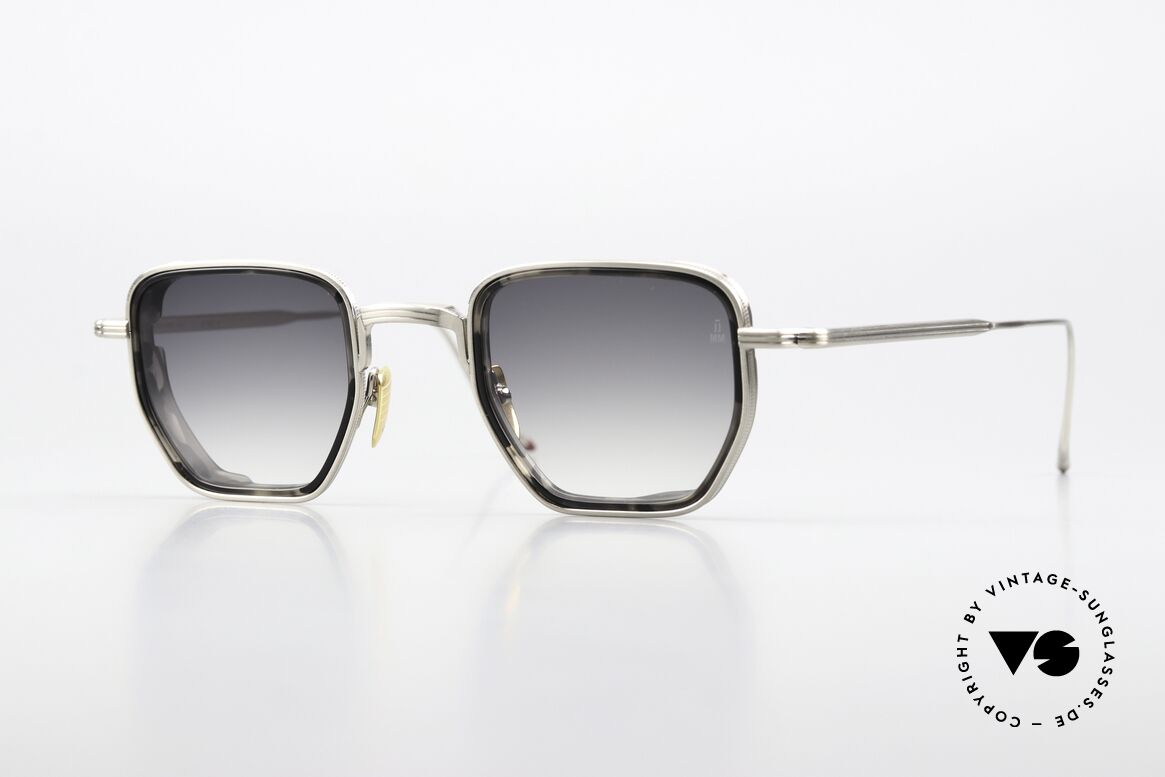 Jacques Marie Mage Atkins Square Outlaw Sunglasses, Jacques Marie Mage sunglasses, Atkins, col. Lunar, Made for Men