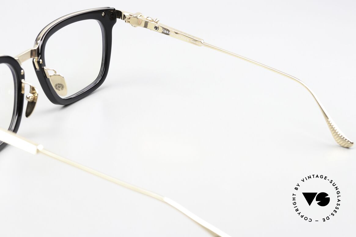 Chrome Hearts Overpoked Rockstar Specs Gold-Plated, Size: large, Made for Men and Women