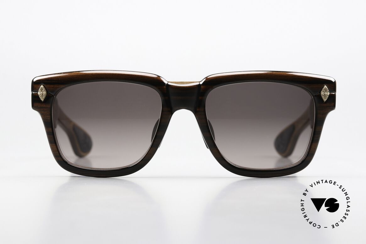 Chrome Hearts Lilith Precious Wood Frame 18Kt, wood: Ebony Walnut - Piano varnish lenses, Made for Men and Women