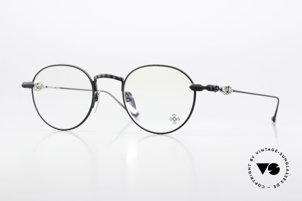 Chrome Hearts Vagidictorian III Panto Specs Matte Black, Chrome Hearts eyeglasses; Vagidictorian III, Made for Men and Women