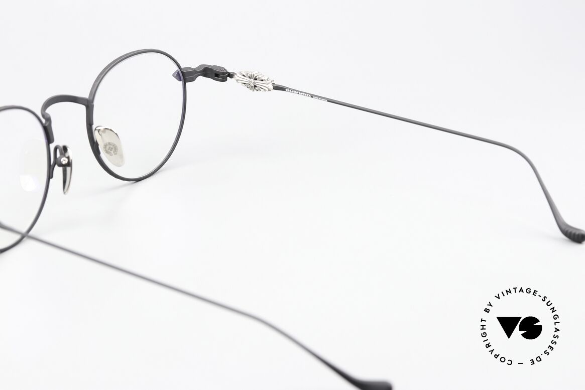 Chrome Hearts Vagidictorian III Panto Specs Matte Black, Size: large, Made for Men and Women