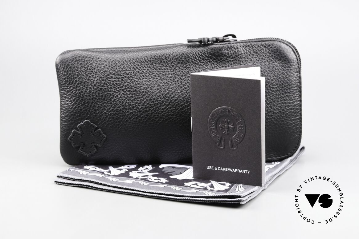 Chrome Hearts Vagidictorian III Panto Specs Matte Black, Size: large, Made for Men and Women