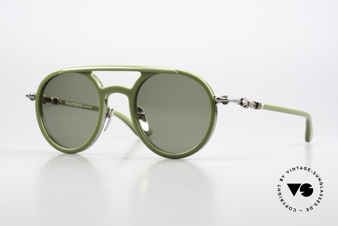 Chrome Hearts Loveboat Aviator Sunglasses Matcha, Chrome Hearts sunglasses, LOVEBOAT, Made for Men and Women