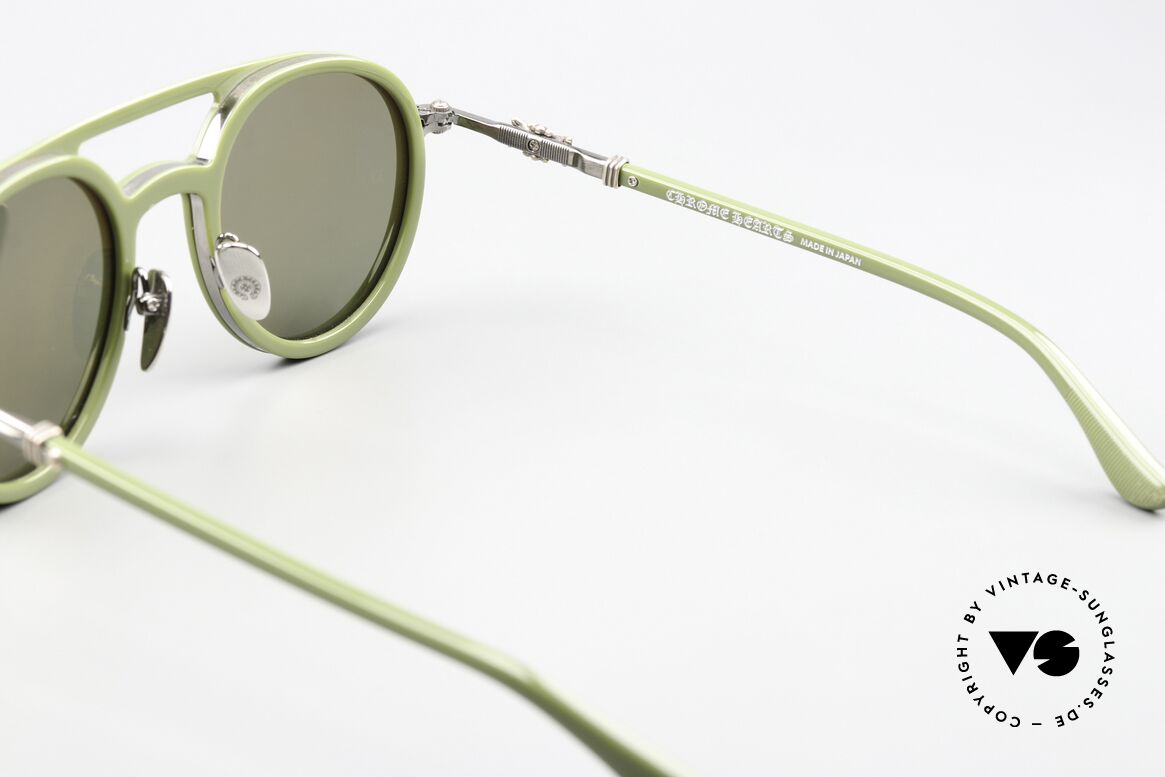 Chrome Hearts Loveboat Aviator Sunglasses Matcha, unworn pair with full original packaging, Made for Men and Women