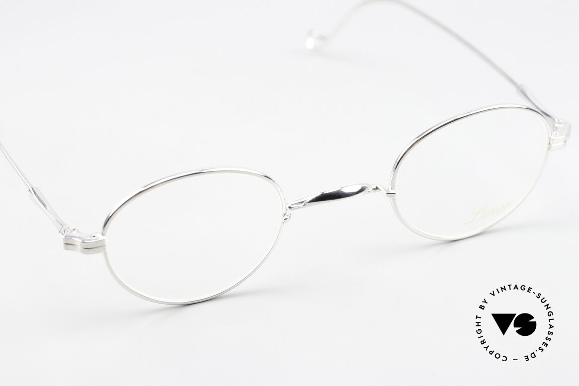 Lunor II 20 Platinum-Plated Frame Small, unworn RARITY (for all lovers of quality) from app. 2009, Made for Men and Women