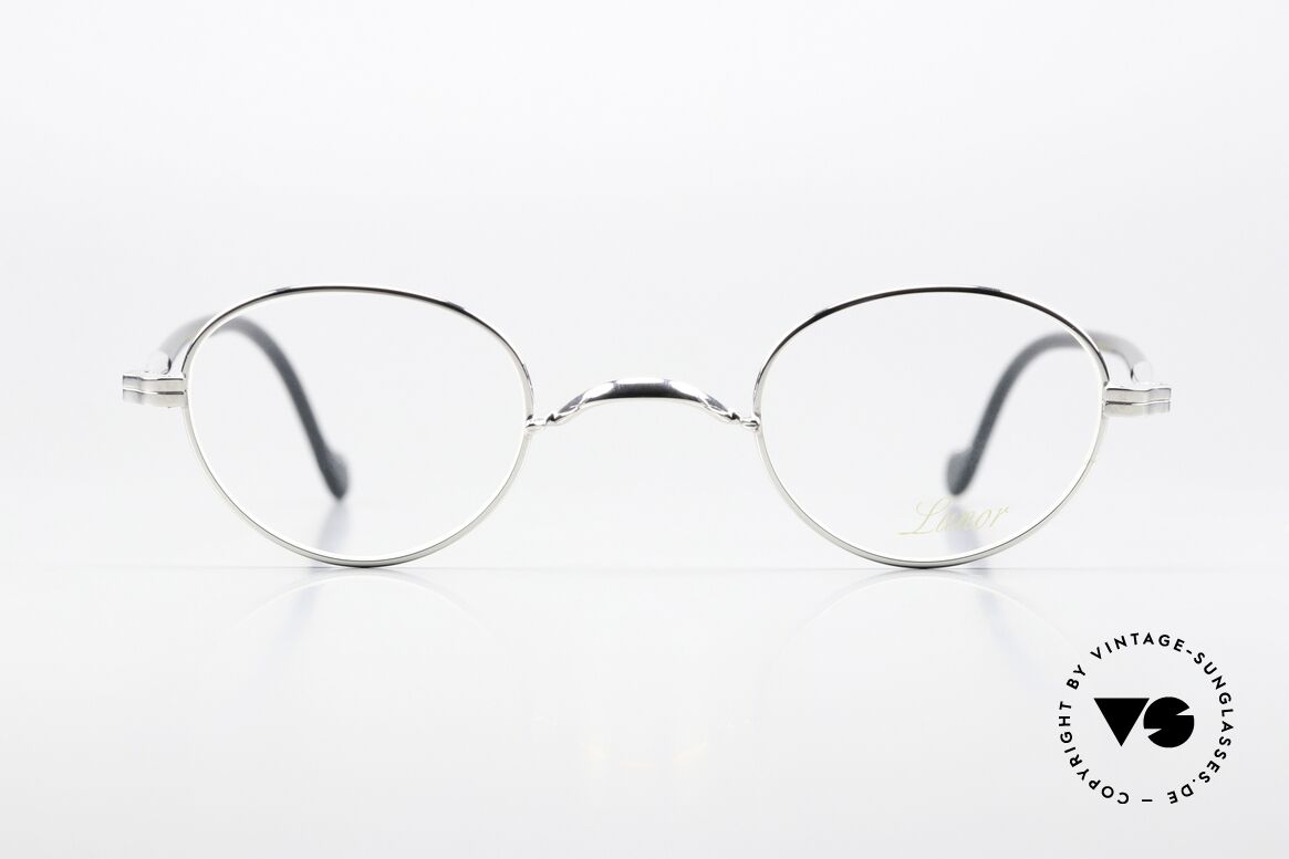 Lunor II A 20 Version With Acetate Temples, model 20 of old the Lunor "II" series (full rimmed metal), Made for Men and Women