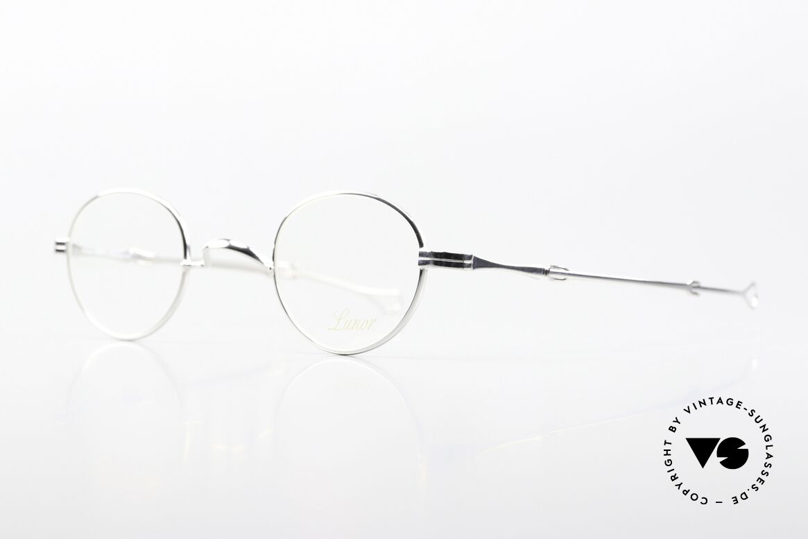Lunor I 20 Telescopic Temples Like A Telescope, this mechanism made the brand Lunor world-famous, Made for Men and Women