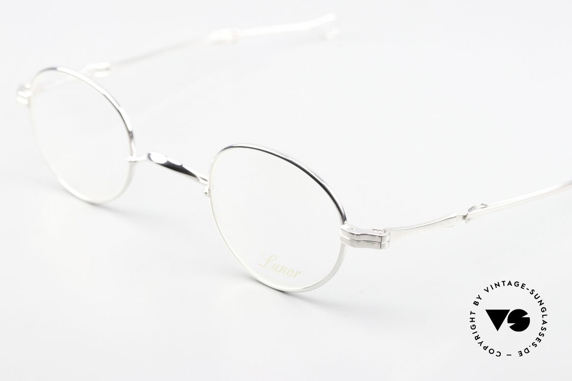 Lunor I 20 Telescopic Temples Like A Telescope, a highlight for all eyewear lovers; small size 41/26, Made for Men and Women