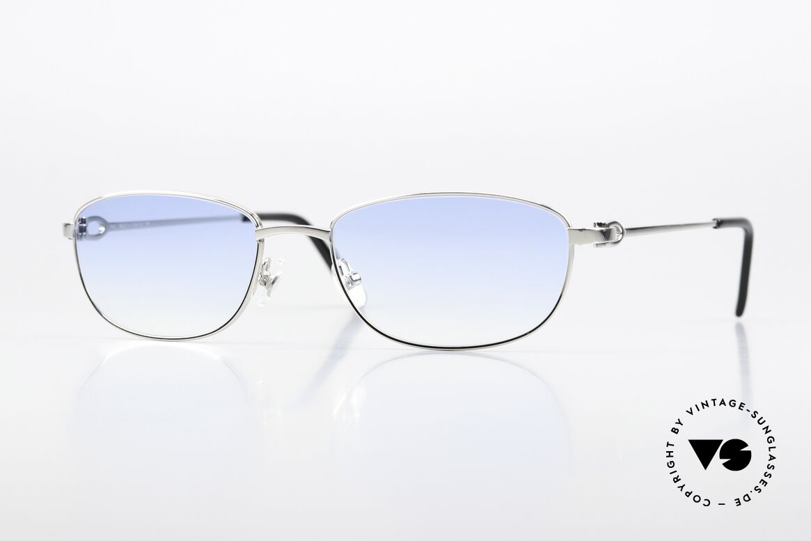 Cartier Whisper Shiny Platinum Shades Unisex, interesting Cartier sunglasses in size 54/18, 140mm, Made for Men and Women