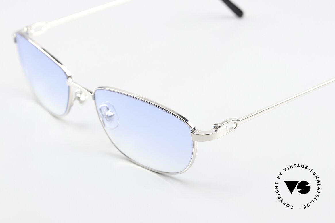 Cartier Whisper Shiny Platinum Shades Unisex, orig. catalog name: Cartier WHISPER, Ref. T8100882, Made for Men and Women