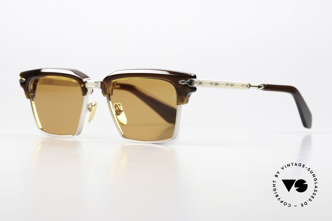 Jacques Marie Mage Alin Combi Glasses Titan Acetate, Color Code: Zoltar (silver-gold-brown), size 52/19, Made for Men