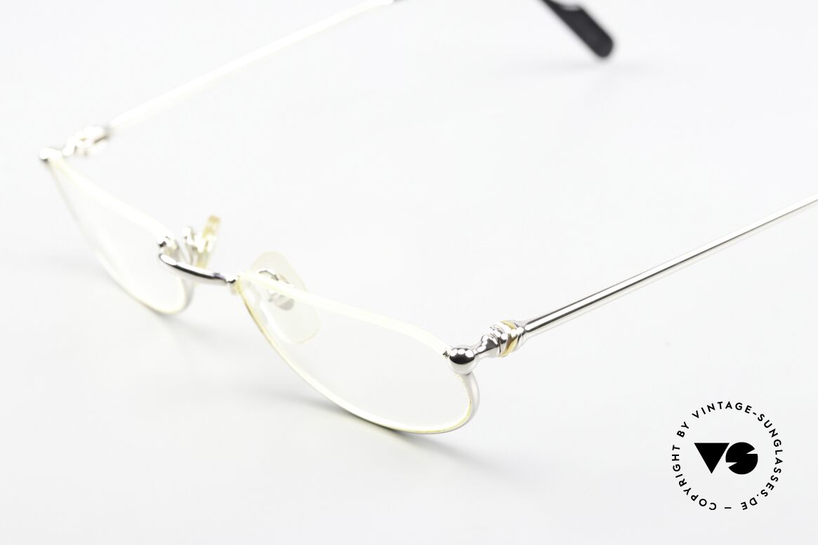Cartier Demi Lune 2000 - S Reading Specs Ladies Gents, unworn luxury frame with original box and packing, Made for Men and Women