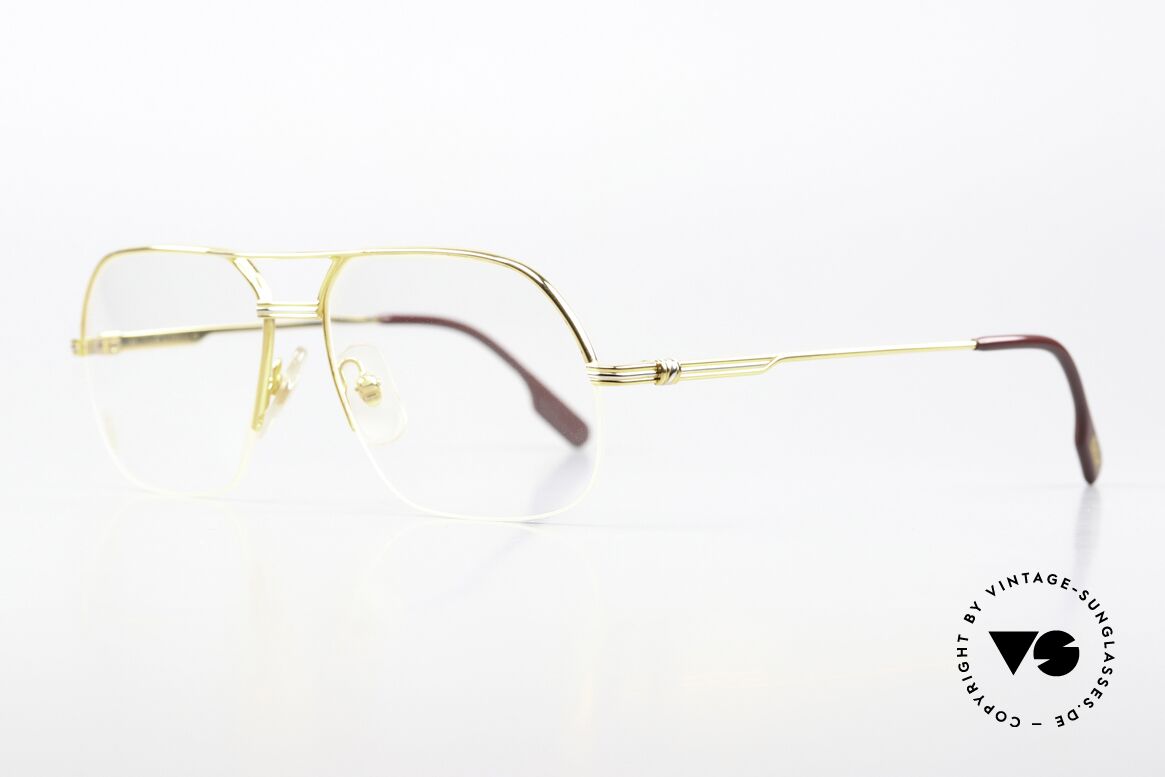 Cartier Orsay Luxury Vintage Eyeglasses, luxury Cartier half-frame, -lightweight and flexible, Made for Men