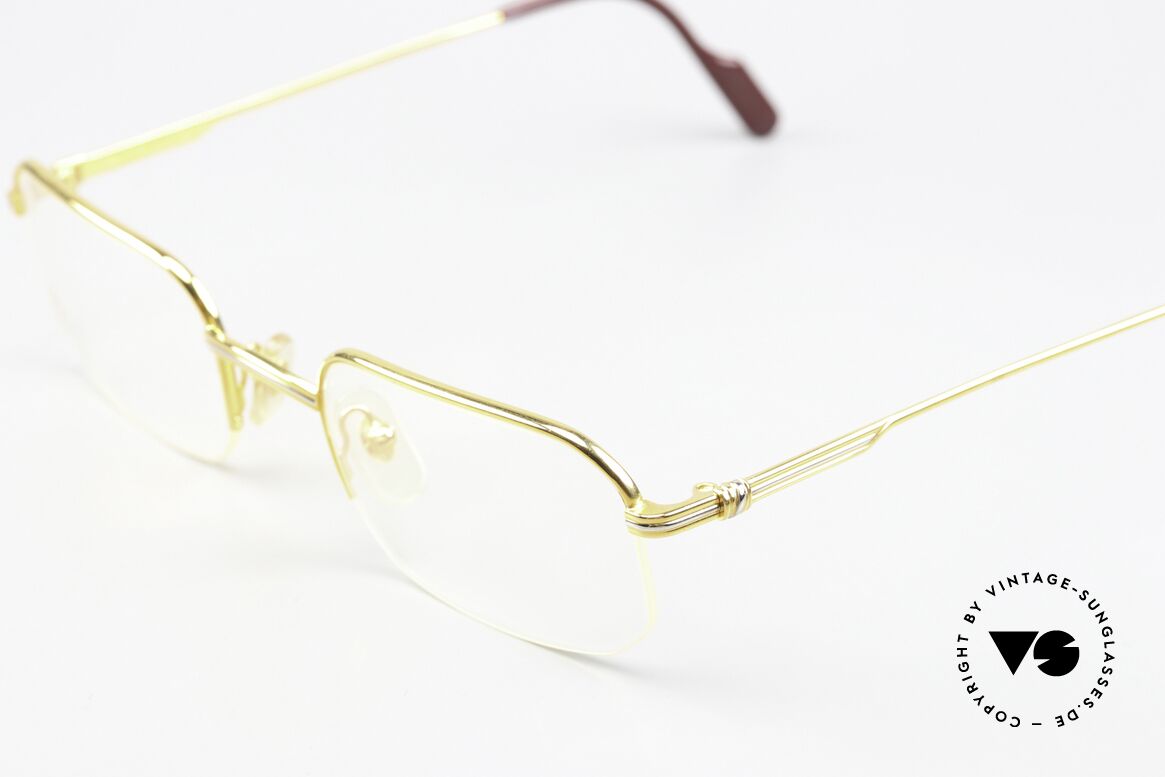 Cartier Broadway - M 90's Original Eyeglass-Frame, unworn luxury frame with original Cartier packaging, Made for Men