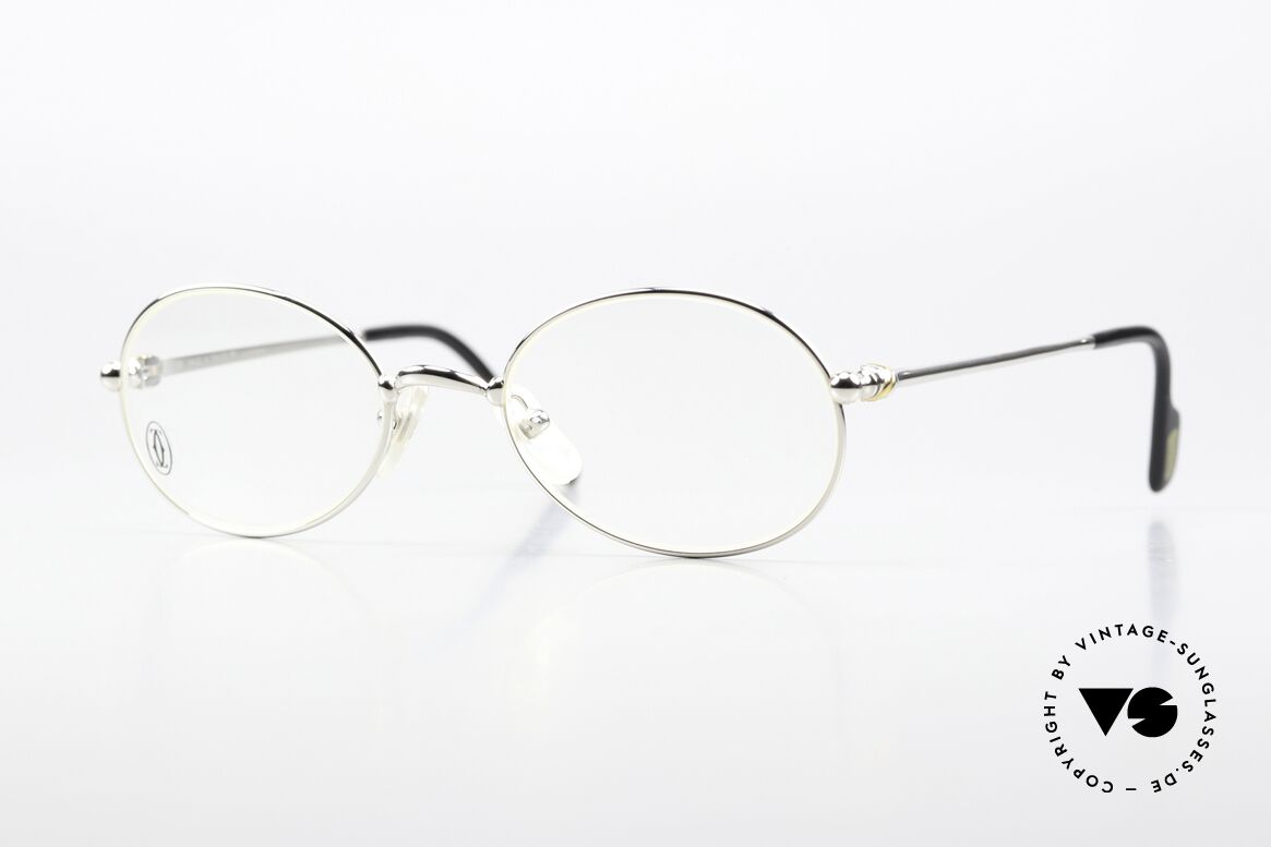 Cartier Saturne - S Oval Luxury Frame Unisex, oval vintage Cartier eyeglasses for ladies and gentlemen, Made for Men and Women