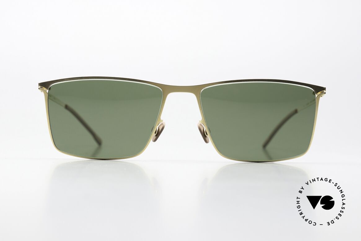 Mykita Alvin Classic Sunglasses Gold, classic shades, LITE collection, made from 2017-2018, Made for Men and Women