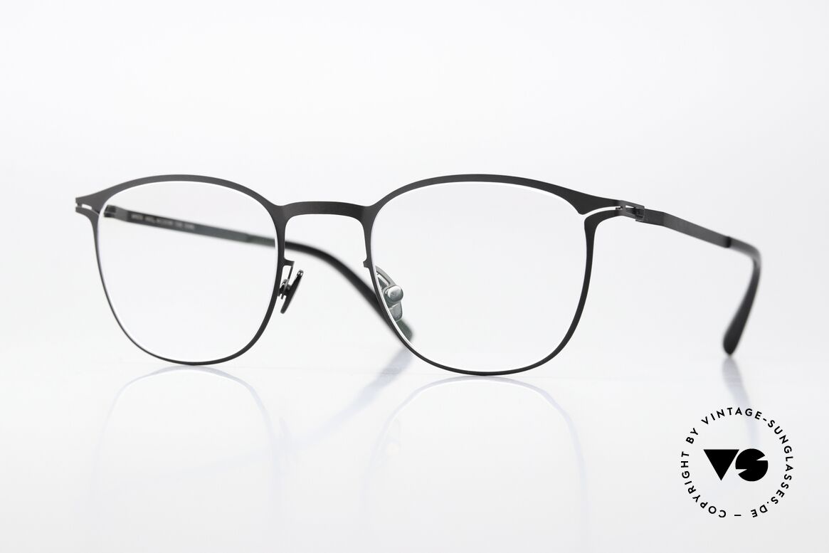Mykita Ando Metal Frame Classic Black, Mykita eyeglasses, model ANDO in size 46-21, col 002, Made for Men and Women