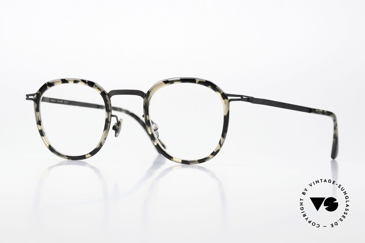 Mykita Birk Lite Frame Black / Antigua, Mykita eyewear, model BIRK in size 44-24, color 946, Made for Men and Women