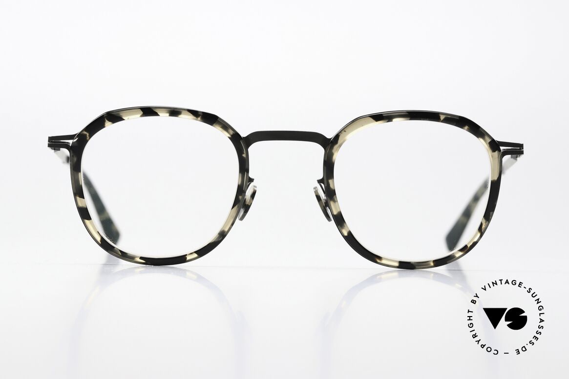 Mykita Birk Lite Frame Black / Antigua, LITE collection with additional acetate rings / inlays, Made for Men and Women