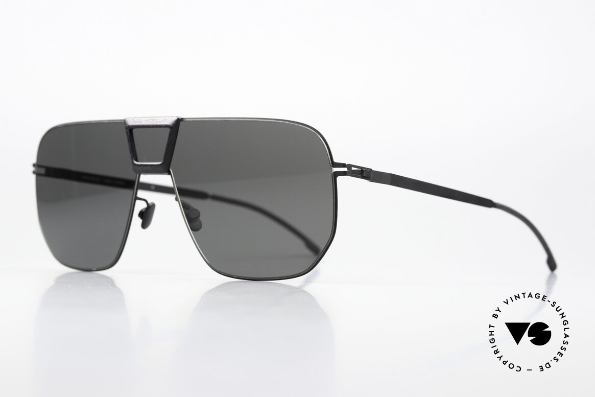 Mykita Mylon Cayenne Black Pitch Black Dark Grey, 'made in Germany' shades for connoisseurs, Made for Men and Women