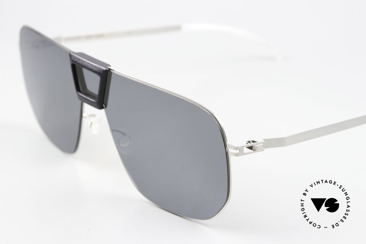 Mykita Mylon Cayenne Black Shiny Silver Flash, glasses lovers know about the Mylon concept, Made for Men and Women