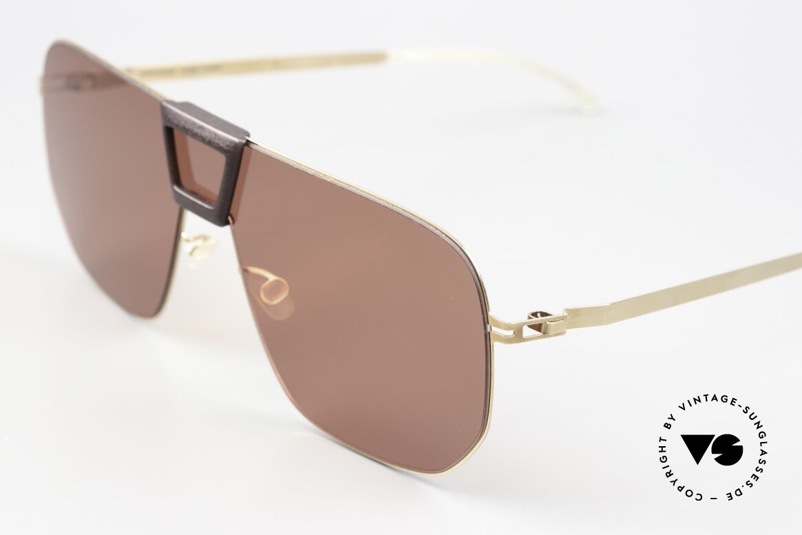 Mykita Mylon Cayenne Ebony Brown Champagne Gold, glasses lovers know about the Mylon concept, Made for Men and Women