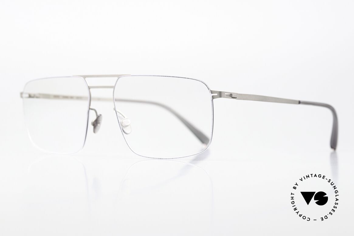 Mykita Hiro Gray / Black Clear Coloring, color code 364: Gray / Black Clear; mens's eyeglasses, Made for Men