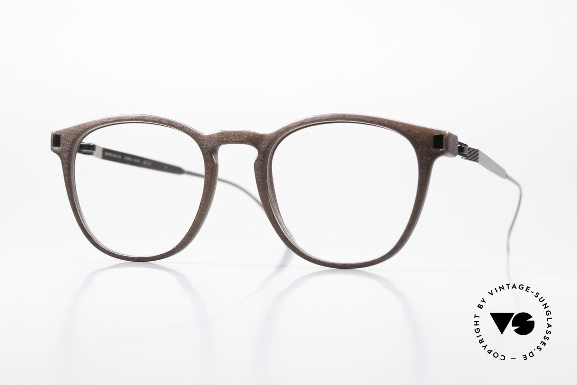 Mykita Mylon Guava Ebony Brown / Shiny Graphite, Mykita Mylon HYBRID eyeglass-frame; Guava, Made for Men and Women