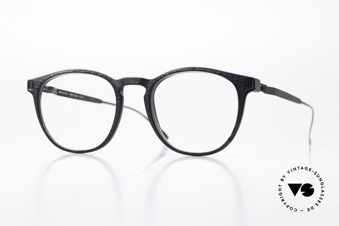 Mykita Mylon Guava Small Black Panto Specs, Mykita Mylon HYBRID eyeglass-frame; Guava, Made for Men and Women