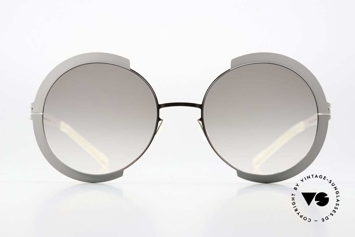 Mykita Houston Shiny Copper / Stone Grey, oversized design, Decades Series, made from 2014-15, Made for Women