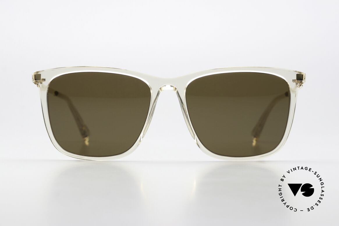 Mykita Jovva Lite Acetate Shades Unisex, col. 914: Champagne / Glossy Gold / Rawbrown Solid, Made for Men and Women Mykita Jovva Lite Acetate Shades Unisex, col. 914: Champagne / Glossy Gold / Rawbrown Solid, Made for Men and Women