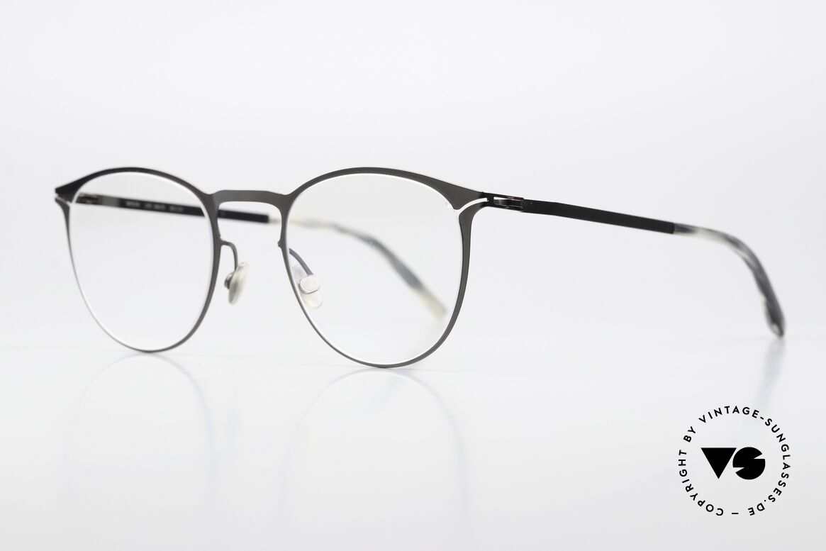 Mykita Malte Panto Frame Shiny Graphite, col. 232 = Shiny Graphite; suitable for ladies & gents, Made for Men and Women